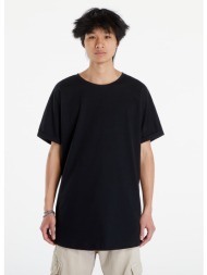 μπλουζάκι urban classics long shaped turnup black l