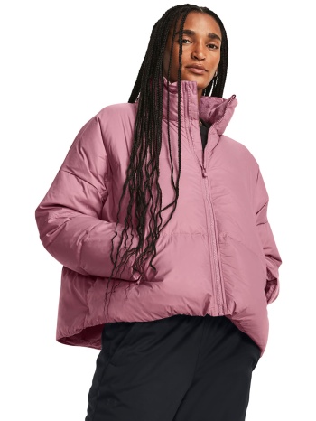 μπουφάν under armour cgi down puffer jacket pink elixir xs σε προσφορά