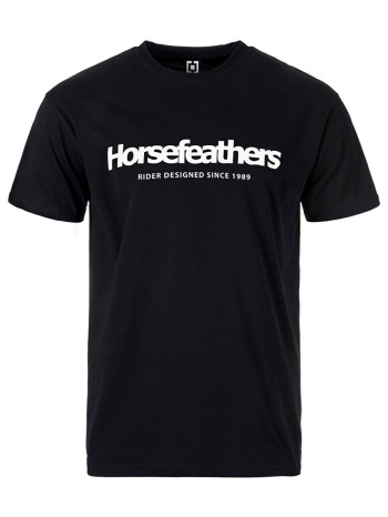 μπλουζάκι horsefeathers quarter t-shirt black l