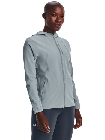 μπουφάν under armour outrun the storm jacket blue xs σε προσφορά