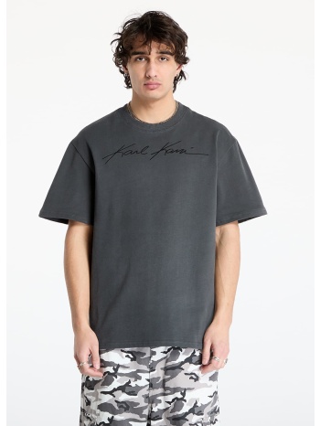 μπλουζάκι karl kani autograph heavy jersey boxy tee black m σε προσφορά