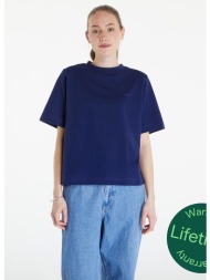 μπλουζάκι queens women`s essential t-shirt with tonal print navy xs