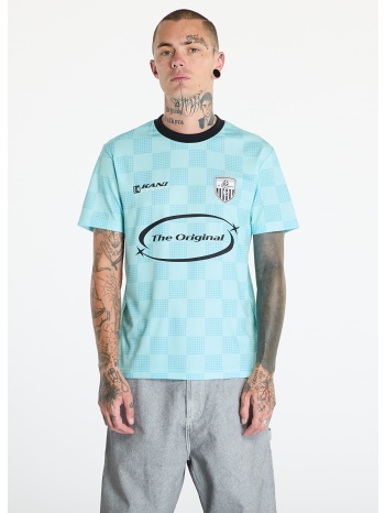 μπλουζάκι karl kani og sport star check trikot light blue/ σε προσφορά