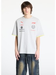 φανελάκι puma f1 racing tee light gray heather s