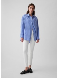 παντελόνια gap denim pants skinny - mid rise optic white w26