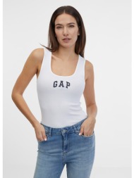 φούτερ gap crewneck logo sweatshirt white v2 global l