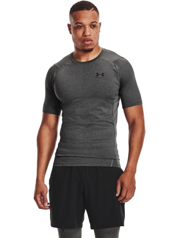 μπλουζάκι under armour hg armour comp ss carbon heather s