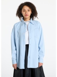 πουκάμισο calvin klein jeans oversized longsleeve denim shirt denim s