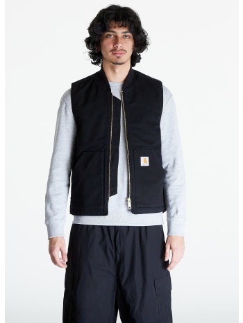 carhartt wip classic vest unisex black rinsed xs σε προσφορά