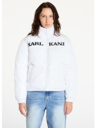 μπουφάν karl kani retro essential puffer jacket white s
