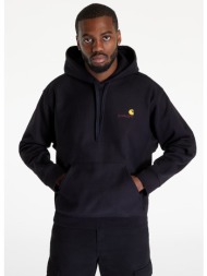 φούτερ carhartt wip hooded american script sweat black xs