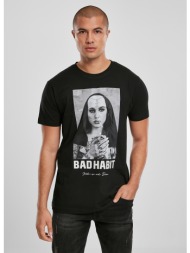 μπλουζάκι urban classics bad habit tee black s