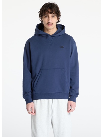 φούτερ new balance athletics french terry hoodie blue s σε προσφορά