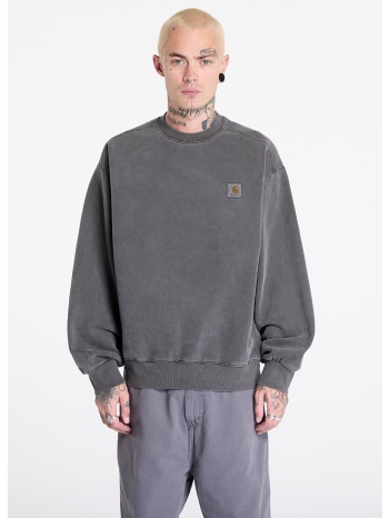 φούτερ carhartt wip vista sweat unisex graphite garment σε προσφορά