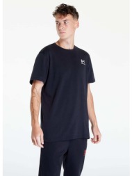 μπλουζάκι under armour logo emb heavyweight ss black/ white m