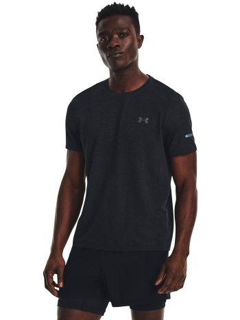 μπλουζάκι under armour seamless stride ss black s σε προσφορά
