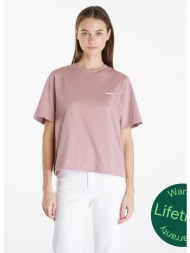 μπλουζάκι queens women`s essential t-shirt with contrast print pink m
