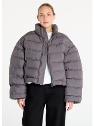 μπουφάν daily paper sela puffer jacket rabbit grey xs