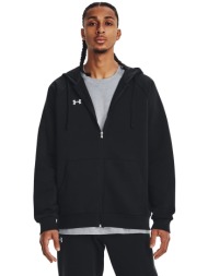 φούτερ under armour rival fleece fz hoodie black s