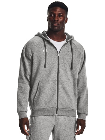 φούτερ under armour rival fleece fz hoodie castlerock light σε προσφορά