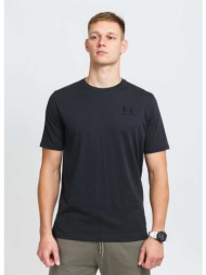μπλουζάκι under armour sportstyle left chest ss tee černé s