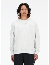 φούτερ new balance athletics french terry crew ash heather m