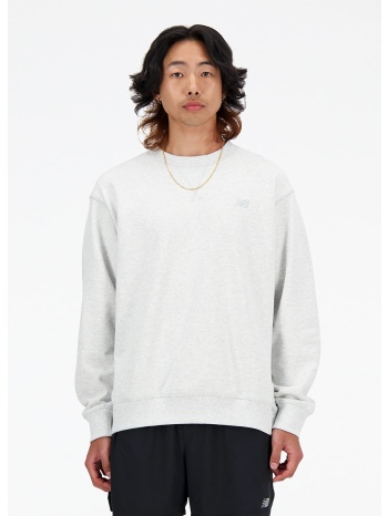 φούτερ new balance athletics french terry crew ash heather m σε προσφορά