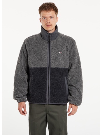 μπουφάν tommy jeans teddy essential jacket black s σε προσφορά