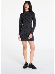 φορέματα adidas monogram bodycon dress carbon s