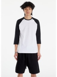 μπλουζάκι urban classics contrast 3/4 sleeve raglan white/ black m