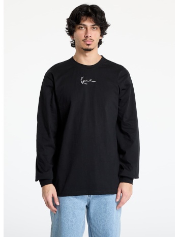 μπλουζάκι karl kani small signature ls black l σε προσφορά