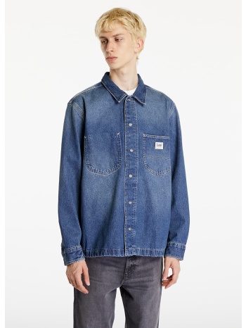 πουκάμισα lee worker overshirt manhatten wash s σε προσφορά