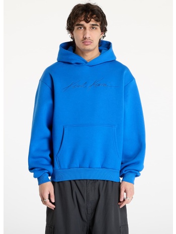 φούτερ karl kani autograph heavy sweat os hoodie blue s σε προσφορά