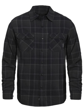 πουκάμισα horsefeathers dough shirt anthracite s