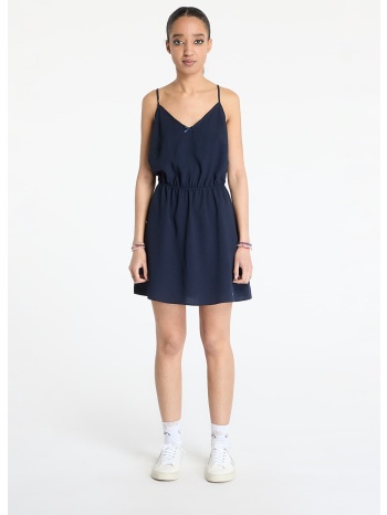 φορέματα tommy jeans essential strap dress blue s σε προσφορά