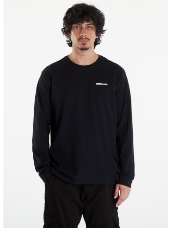 μπλουζάκι patagonia m`s ls p6 logo responsibili tee black m σε προσφορά