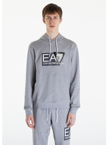 φούτερ ea7 emporio armani felpa medium grey melange l σε προσφορά