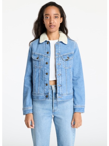 μπουφάν lee sherpa rider jacket blue voyage s σε προσφορά