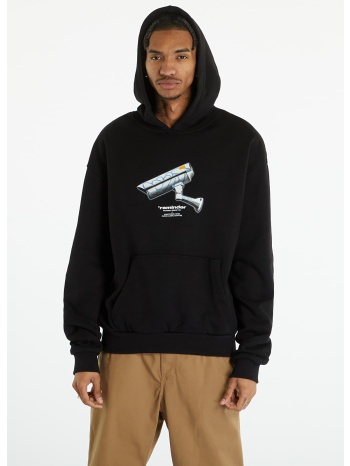 φούτερ urban classics cctv ultraheavy oversize hoodie black σε προσφορά