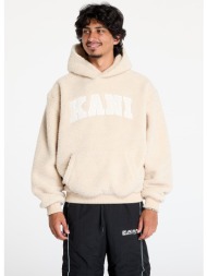 φούτερ karl kani serif teddy hoodie light sand xl
