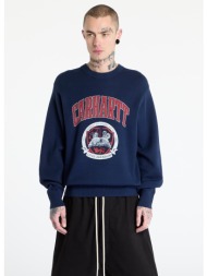 πουλόβερ carhartt wip library college sweater unisex ink m