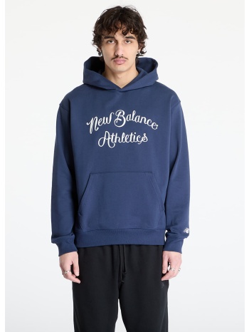 φούτερ new balance athletics relaxed league hoodie blue s σε προσφορά