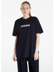 μπλουζάκι napapijri s-box ss tee black m