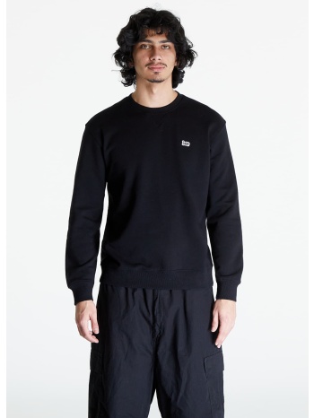 φούτερ lee plain crew sweatshirt black s σε προσφορά