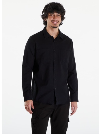 πουκάμισα urban classics checked flanell shirt black s σε προσφορά