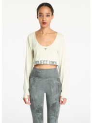 μπλουζάκι under armour project rock lg longsleeve workout top silt/ clay green m