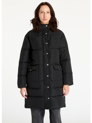 μπουφάν lee long puffer jacket unionall black s σε προσφορά
