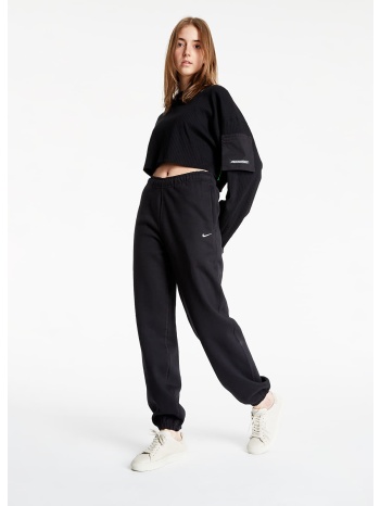 παντελόνια nikelab women`s fleece pants black/ white l σε προσφορά
