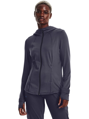 μπουφάν under armour meridian cw jacket tempered steel s σε προσφορά