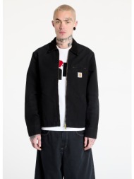 μπουφάν carhartt wip detroit jacket unisex black/ black stone canvas xl